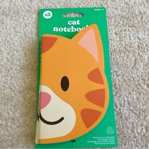 NWT Set of 3 Cat Notebooks